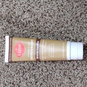 Lume Cream Deodorant Tube 3 OZ Full Size Warm Vanilla  ORIGINAL FORMULA